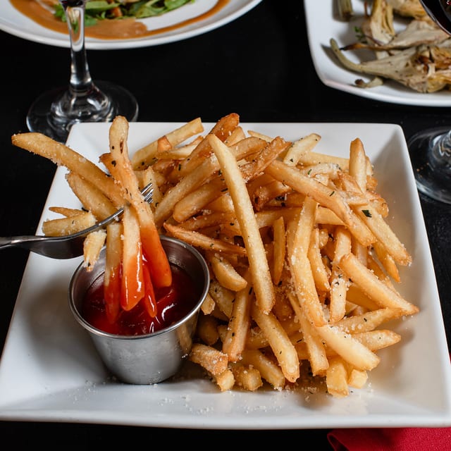 Truffle Fries with Parmesan.