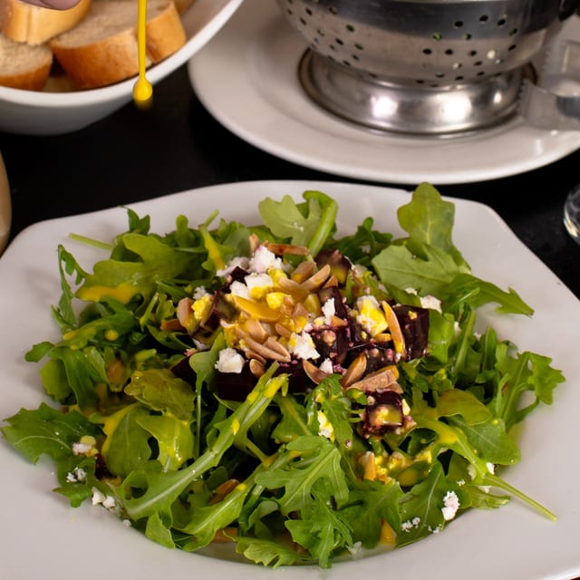 Baby Arugula Salad.