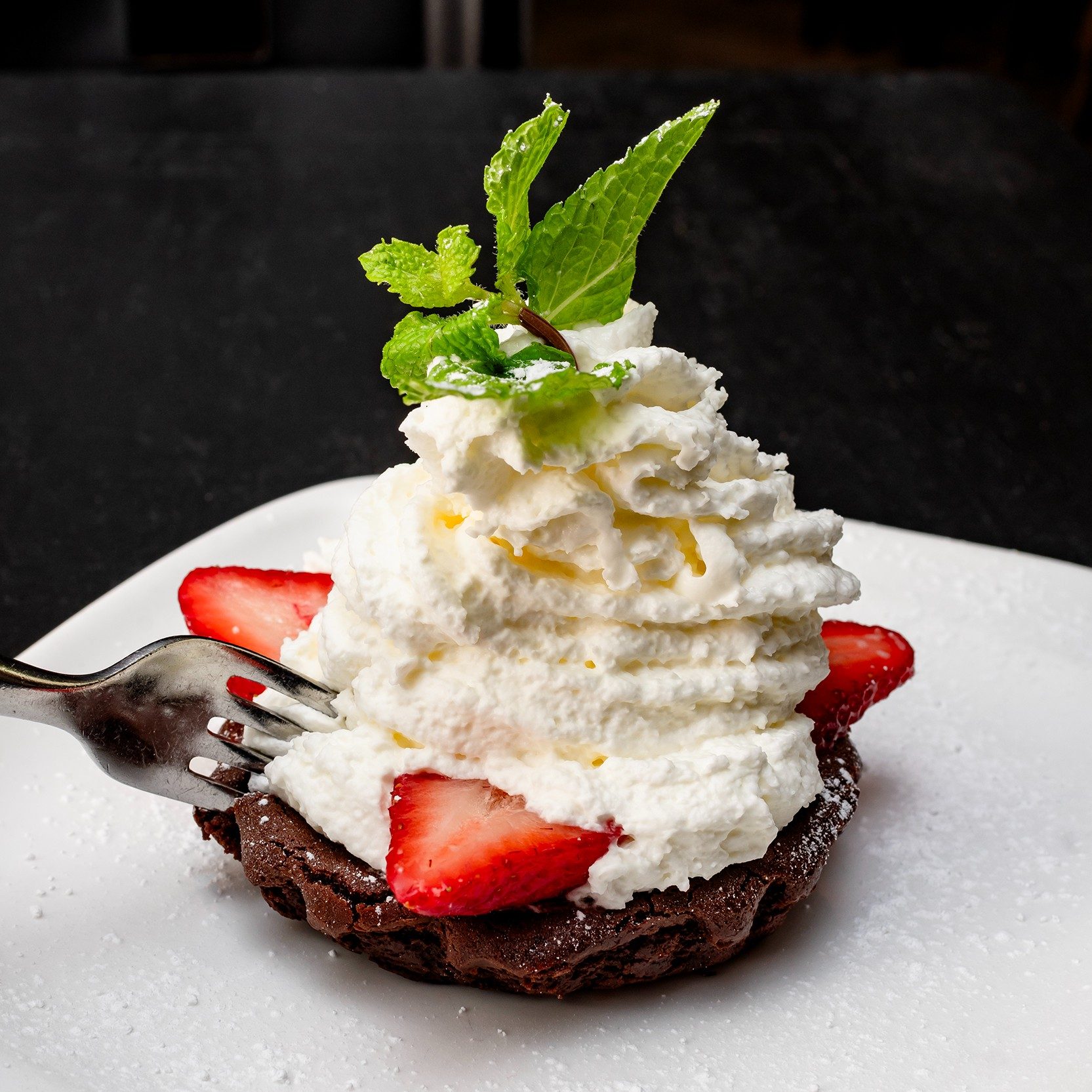 Flourless Chocolate Cake.